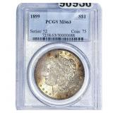 1899 Morgan Silver Dollar PCGS MS63
