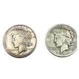 [2] 1921 Silver Peace Dollar