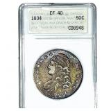 1834 Capped Bust Half Dollar ANA EF40