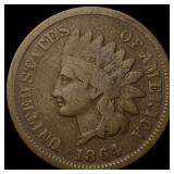 1864 Indian Head Cent (Bronze) NICELY CIRCULATED
