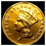 1874 $3 Gold Piece