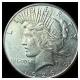 1926 Peace Silver Dollar CLOSELY UNCIRCULATED