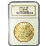 1894-S Morgan Silver Dollar NGC MS63