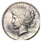 1921 Silver Peace Dollar