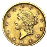 1854 Rare Gold Dollar