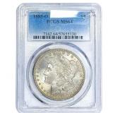 1885-O Morgan Silver Dollar PCGS MS64