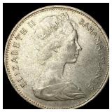 1966 Bahamas SIlver Dollar KM 8