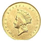 1854 Rare Gold Dollar