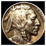 1937-D 3 Leg Buffalo Nickel