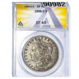 1896-O Morgan Silver Dollar ANACS EF40