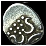 1800-1880 India SIlver Fanam