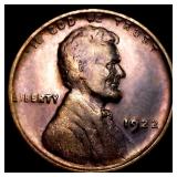 1922 No D Strong Rev Wheat Cent