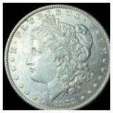 1878 Silver Morgan Dollar CLOSELY UNCIRCULATED