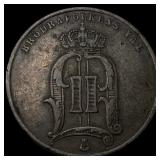 1881 Norway Bronze 5 Ore