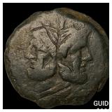 Roman Republic 169-158 BC Bronze AS