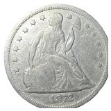 1872 Seated Liberty Dollar