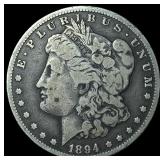 1894-O Silver Morgan Dollar NICELY CIRCULATED