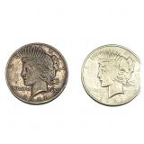 [2] 1921 Silver Peace Dollar