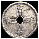 1919 Norway One Ore
