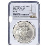 2008-W Silver Eagle NGC MS69