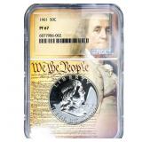 1961 Franklin Half Dollar NGC PF67