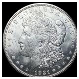 1921-D Silver Morgan Dollar CHOICE BU