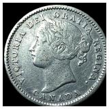 1901 Canada Silver 10 Cents