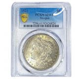 1921 Morgan Silver Dollar PCGS MS61