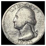 1932-D Silver Washington Quarter NICELY CIRCULATED