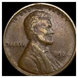 1924-D Lincoln Wheat Cent NEARLY UNCIRCULATED