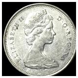 1967 Canada Silver 25 Cents