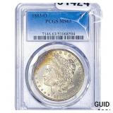 1883-O Morgan Silver Dollar PCGS MS63