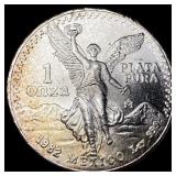 1982 Mexico Silver 1 Onza Libertad SUPERB GEM BU