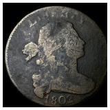 1802 Draped Bust Large Cent NICELY CIRCULATED