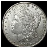 1901-O Silver Morgan Dollar CHOICE AU