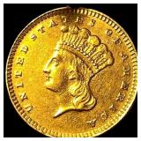 1873 Gold $1 Indian Head HIGH GRADE
