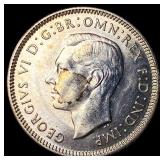 1943S Austrailia SIlver 1 Shilling