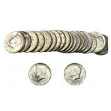 [20 Coins] 1964 Kennedy Half Dollar