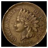 1859 Indian Head Cent NEARLY UNCIRCULATED