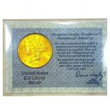 1904 $20 Gold Double Eagle Invest. Rarities MS63