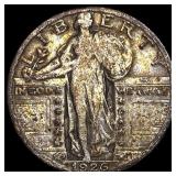 1926-S Silver Standing Liberty Quarter LIGHTLY CIR