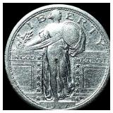 1917 Type 1 Standing Liberty Quarter CLOSELY  UNC