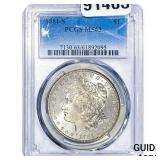 1881-S Morgan Silver Dollar PCGS MS63