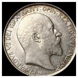 1910 Great Britain Silver 6 Pence