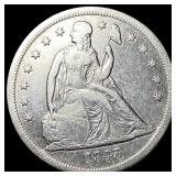 1843 Silver Dollar NEARLY UNCIRCULATED