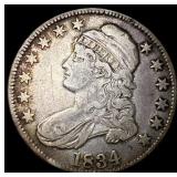 1834 Capped Bust Half Dollar NEARLY UNCIRCULATED