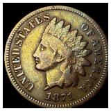 1871 Indian Head Cent LIGHTLY CIRCULATED