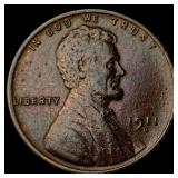 1911-D Lincoln Wheat Cent CHOICE AU