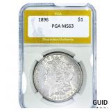 1896 Morgan Silver Dollar PGA MS63