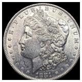 1881-S Silver Morgan Dollar CLOSELY UNCIRCULATED